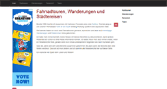 Desktop Screenshot of fahrradtour-wandern-reisen.hpfsc.de