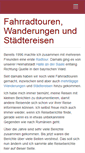 Mobile Screenshot of fahrradtour-wandern-reisen.hpfsc.de