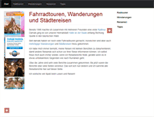 Tablet Screenshot of fahrradtour-wandern-reisen.hpfsc.de